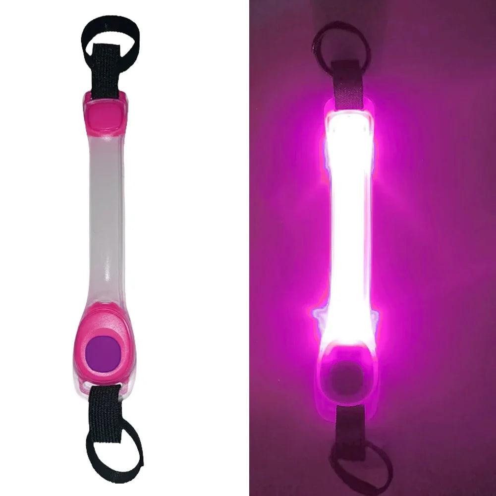 GlowPet Rechargeable LED Safety Collar – Multi-Color Glow for Night Walks