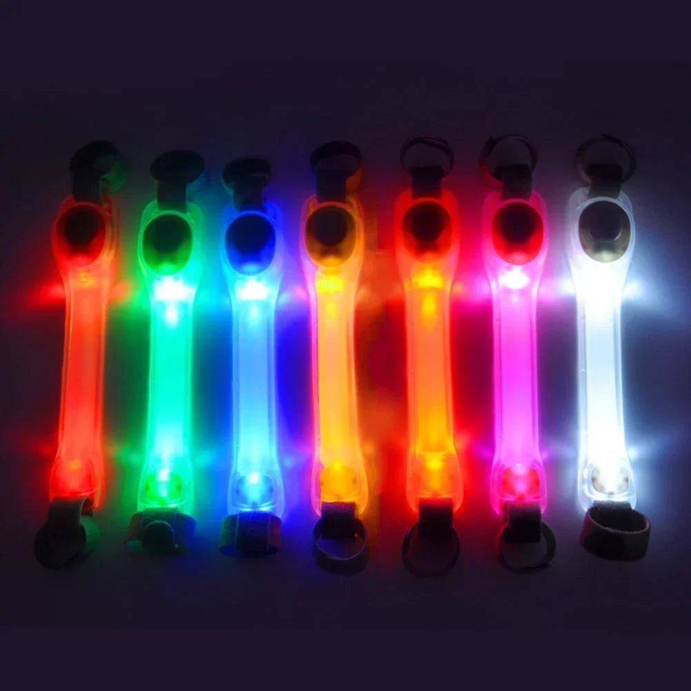 GlowPet Rechargeable LED Safety Collar – Multi-Color Glow for Night Walks